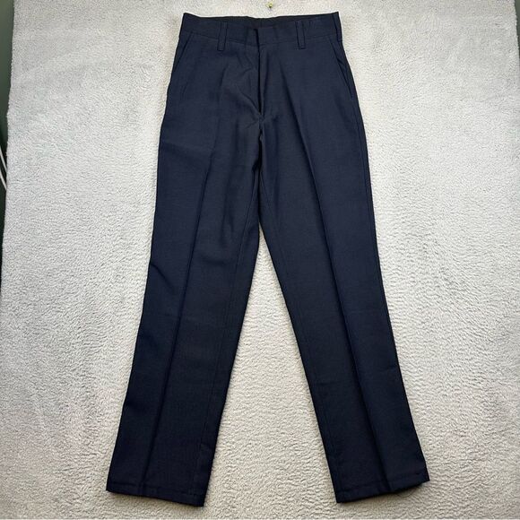 Topps Safety FR Pants‎ Mens 29x32 Blue Straight DuPont Nomex Work Welding NEW - Picture 1 of 16